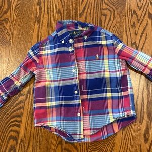 Ralph Lauren Button Down 2T washed never worn